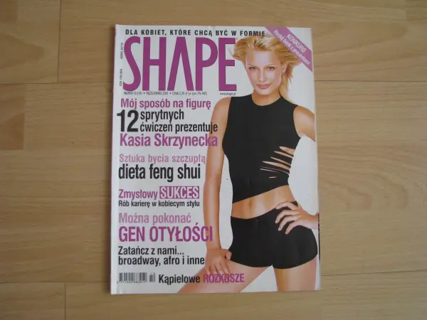 Shape z lat 2001 - 2002 - magazyn dla kobiet, które chcą być