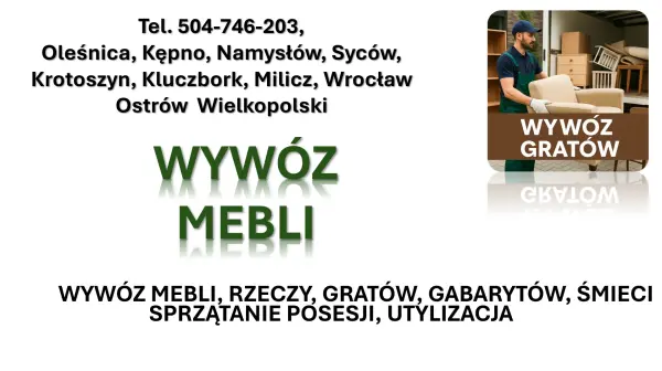 Sprzątanie działek, posesji, Oleśnica, Kluczbork, Twardogóra