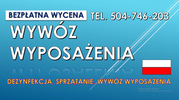 Sprzątanie piwnicy, cennik, usługi. tel 504-746-203, Wrocław