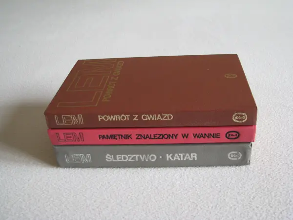 S. Lem – Śledztwo Katar Powrót z gwiazd Pamiętnik znaleziony