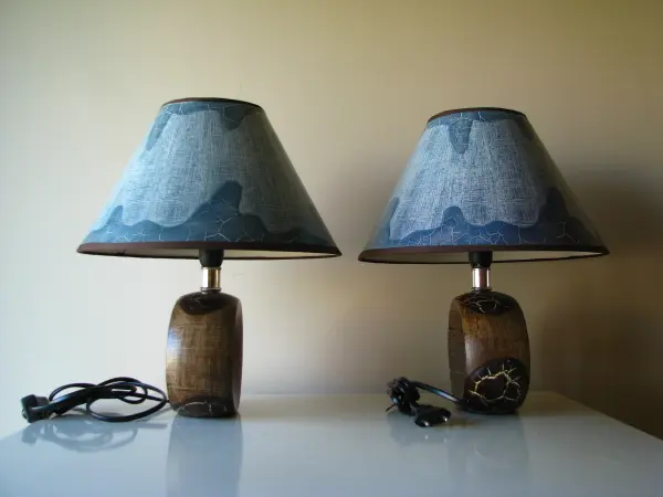 Stołowa lampka nocna 2 szt lampa do sypialni na stolik komod