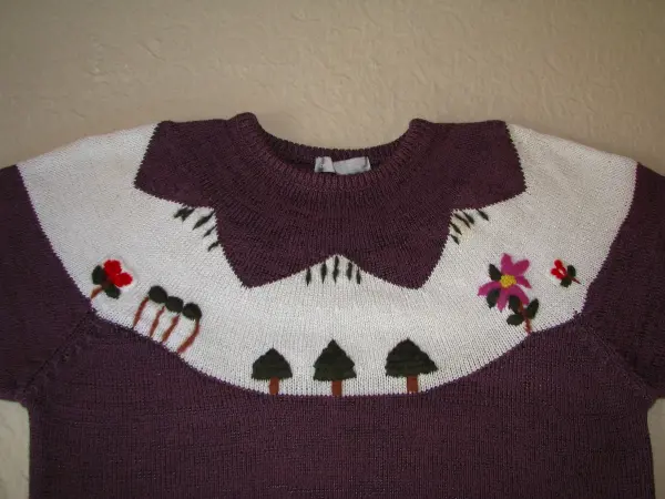 Stylowy, zimowy sweterek damski, rozm. L 