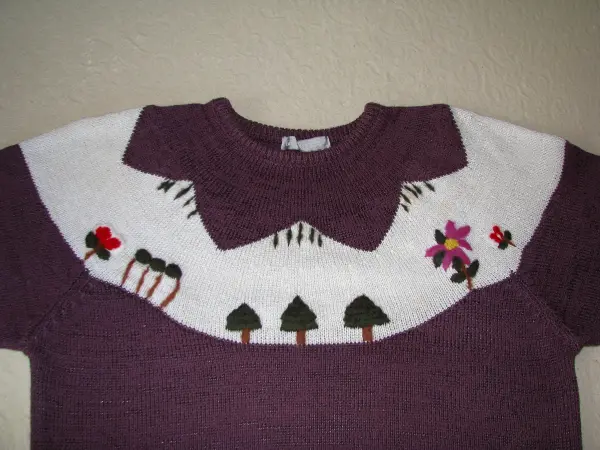 Stylowy, zimowy sweterek damski, rozm. L 