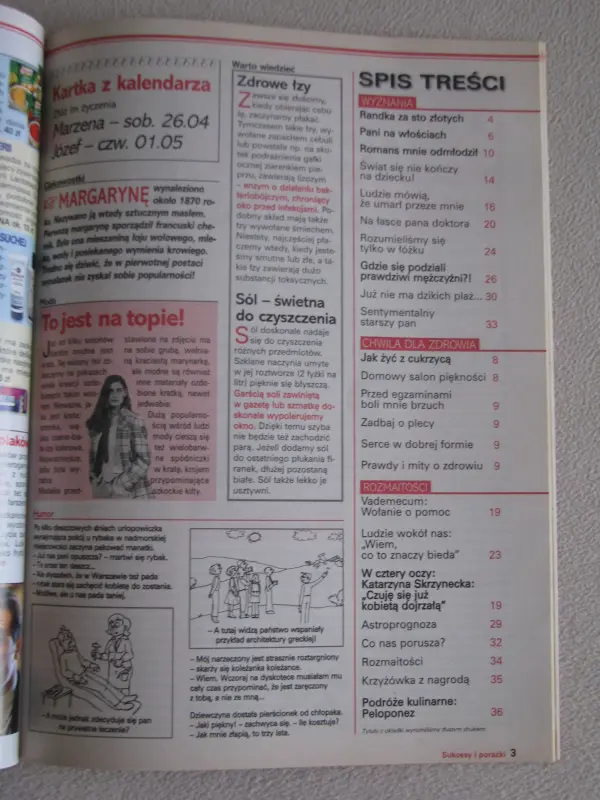 Sukcesy i porażki 2003 - 2019r