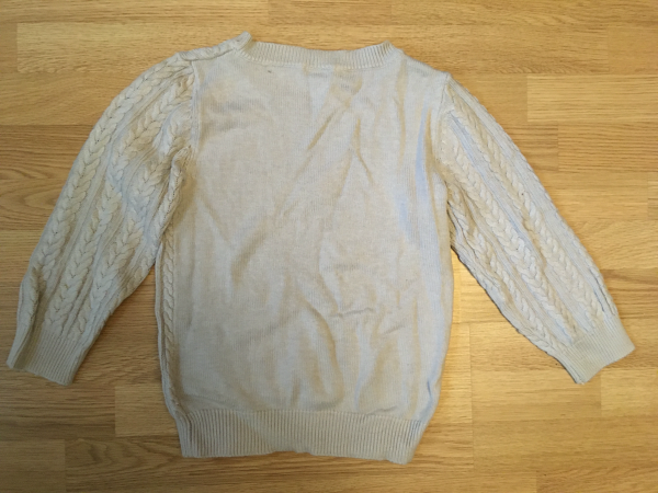 Sweter beżowy, rozmiar xs h&m