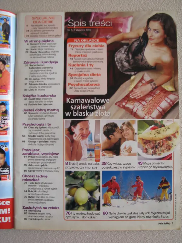 Świat kobiety – miesięcznik nr 1.2002 r. i nr 9.2014 r.