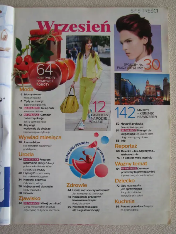 Świat kobiety – miesięcznik nr 1.2002 r. i nr 9.2014 r.