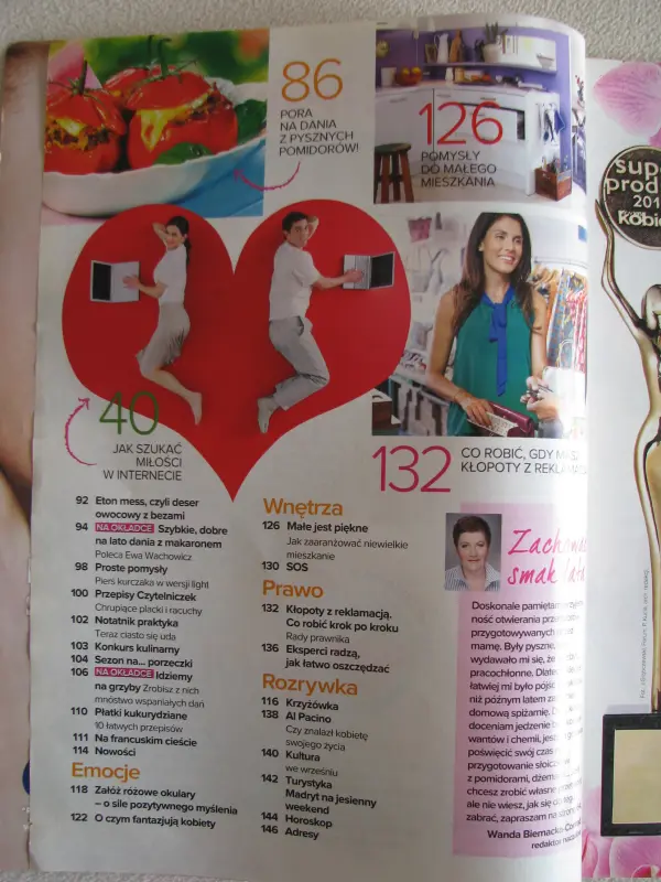 Świat kobiety – miesięcznik nr 1.2002 r. i nr 9.2014 r.