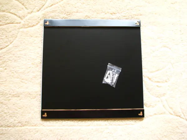 Szklana tablica suchościeralno-magnetyczna 35 x 35 cm pisak