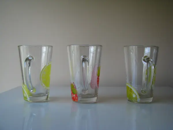 Szklanka do herbaty zimnych napojów kubek szklany filiżanka