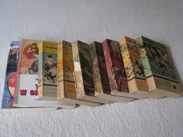 Szklarski Alfred – Przygody Tomka Wilmowskiego - 9 części  