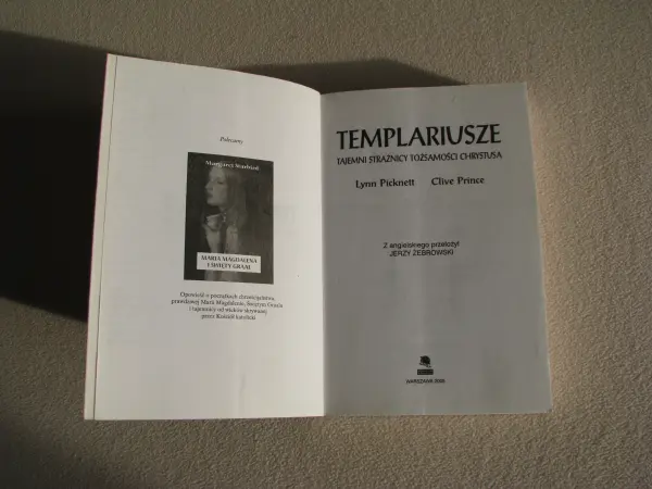 Templariusze Tajemni strażnicy tożsamości Chrystusa Picknett