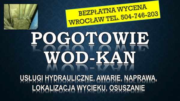 Usługi hydrauliczne, cennik, Tel. 504-746-203, Wrocław