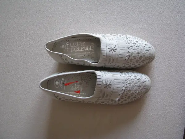 Wygodne buty damskie, rozm. 37,5 skóra naturalna, tęgość H 