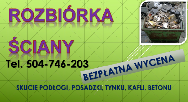 Wywóz  gruzu po remoncie, tel. 504-746-203,odpadów, śmieci