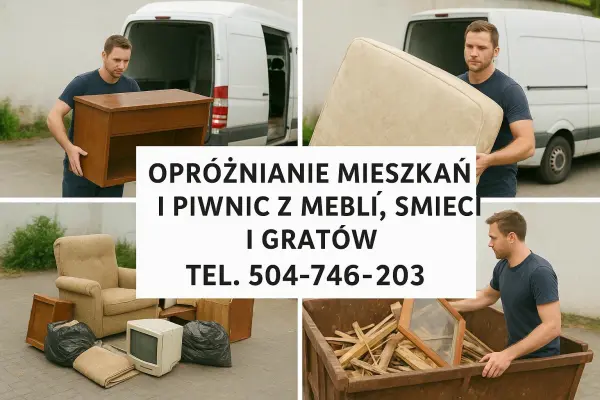 Wywóz starych mebli, tel. 504-746-203, Wrocław