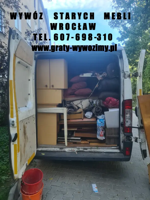 Wywóz,odbiór,utylizacja starych mebli Wrocław.