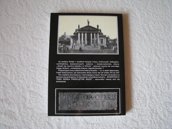 Z. Święch Klątwy mikroby i uczeni Autograf Wileńska klątwa 