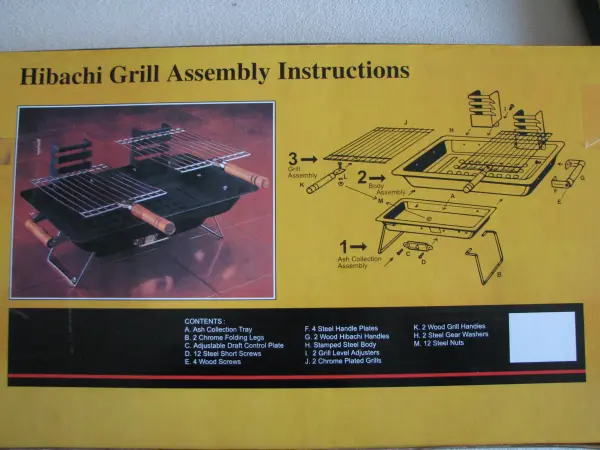 Zestaw grillowo - piknikowy z wyposażeniem + grill przenośny