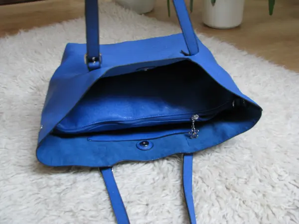 Zestaw torebek 2w1 pojemna torebka damska szoperka i kosmety