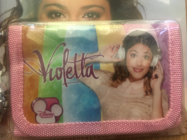 Zestaw zegarek portfel Disney Violetta 